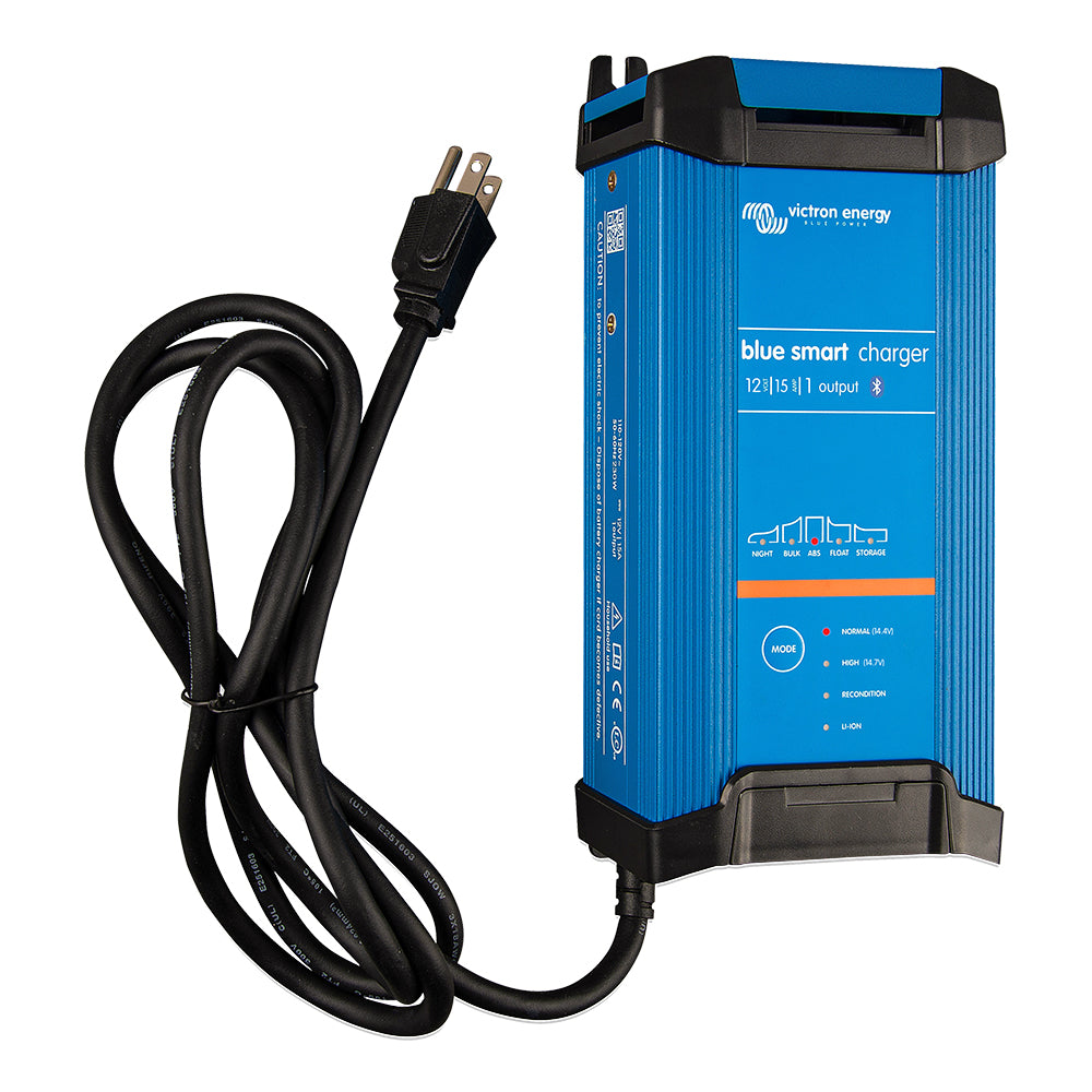 Victron Energy Blue Smart IP22 Battery Charger, 12V, 120V, Bluetooth, Dry Mount