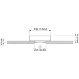 Quick Marine - HARRIET LED Courtesy Light - 10-30V, 0.06A, 1.5W, IP65