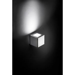 Quick Marine - QB COMPASS 1L Wall Light - 10-30V, 4W, IP40, 0.17A, Chrome Finish