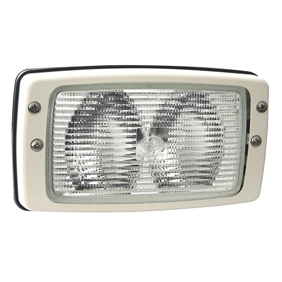 Hella Marine 8542 Flush-Mount Deck Floodlight, 12V, 2x55W, IP54