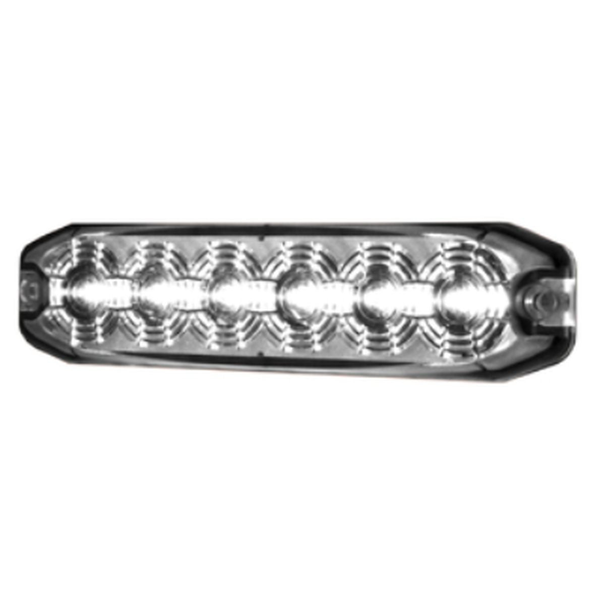Hella Marine MST6E Mini LED Lighthead, 12-24V, White Light, 21 Flash Patterns, IP67, SAE J595 Class I