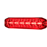Hella Marine MST6E Red LED Strobe Lighthead, 12-24V, Bolt-On Mount