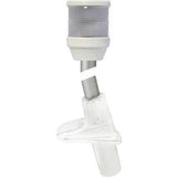 Hella Marine Masthead/Anchor Navigation Pole Light, For Vessels under 20m, 12V, 2 NM, Fold-Down Pole Mount, 20 in, White Housing