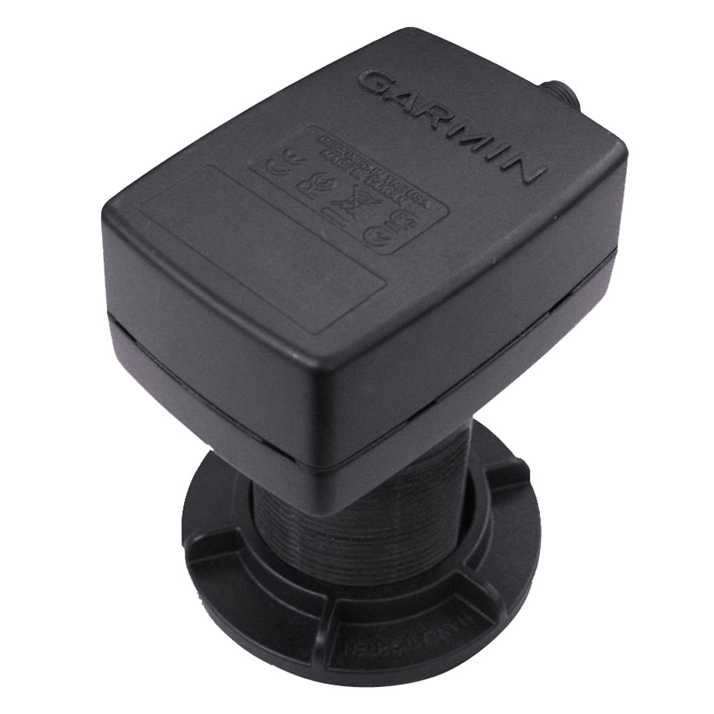 Garmin Intelliducer NMEA 2000 Thru-Hull Depth/Temp Transducer, 13-24 Degree Deadrise, 150W RMS, 900 ft Max Depth