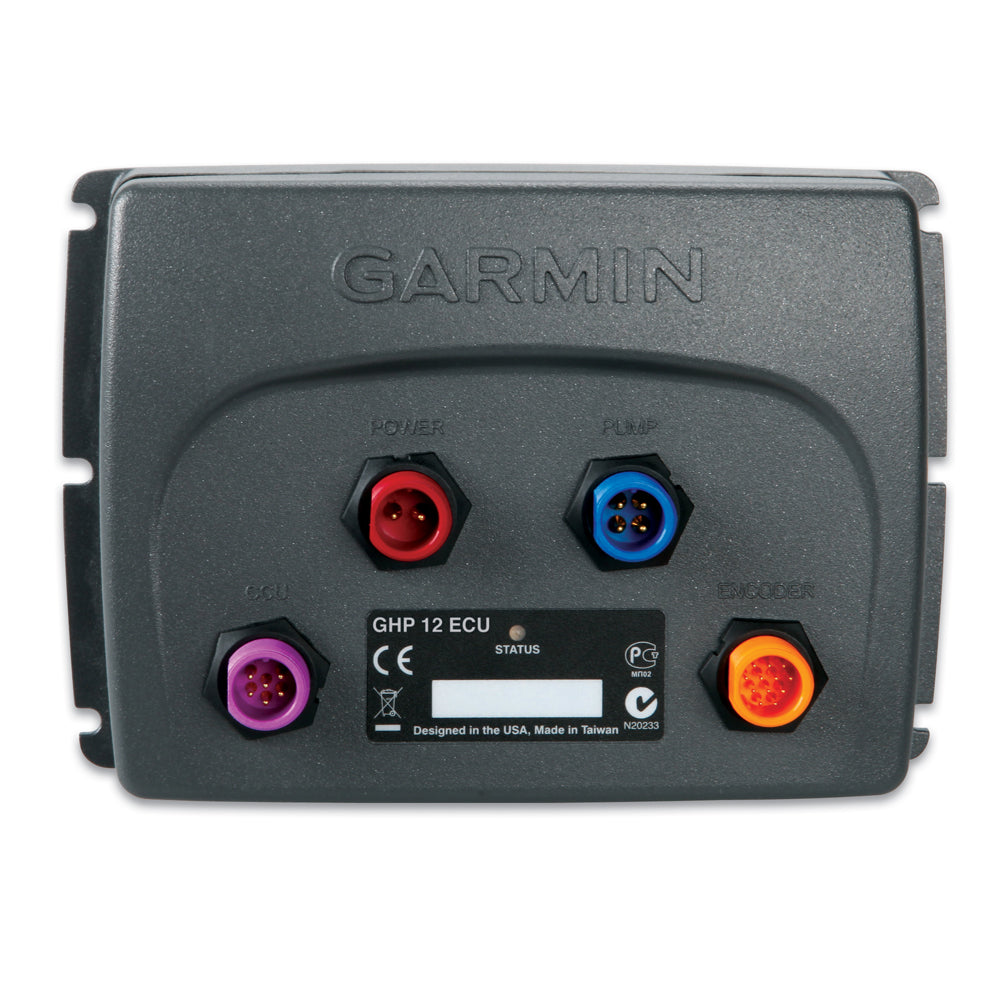 Garmin GHP 12 Autopilot Electronic Control Unit (ECU), For GHP Reactor Mechanical/Retrofit/Solenoid Corepack, 12/24V, Powers CCU and Drive Unit
