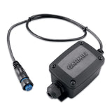 Garmin 6-Pin to 8-Pin Transducer Adapter Box, Wire Block, IPX7, 24 in Cable