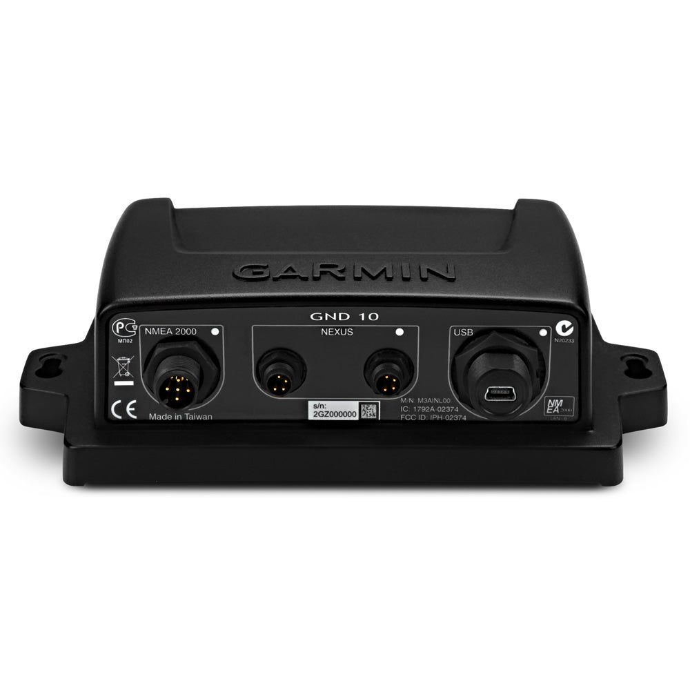 Garmin GND 10 Black Box Bridge, Nexus to NMEA 2000, IPX7, 9-16V