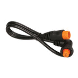 Garmin 12-Pin Transducer Adapter Cable, For Black Box Sonar, Right-Angle Connector, 0.6 m (23.6 in)