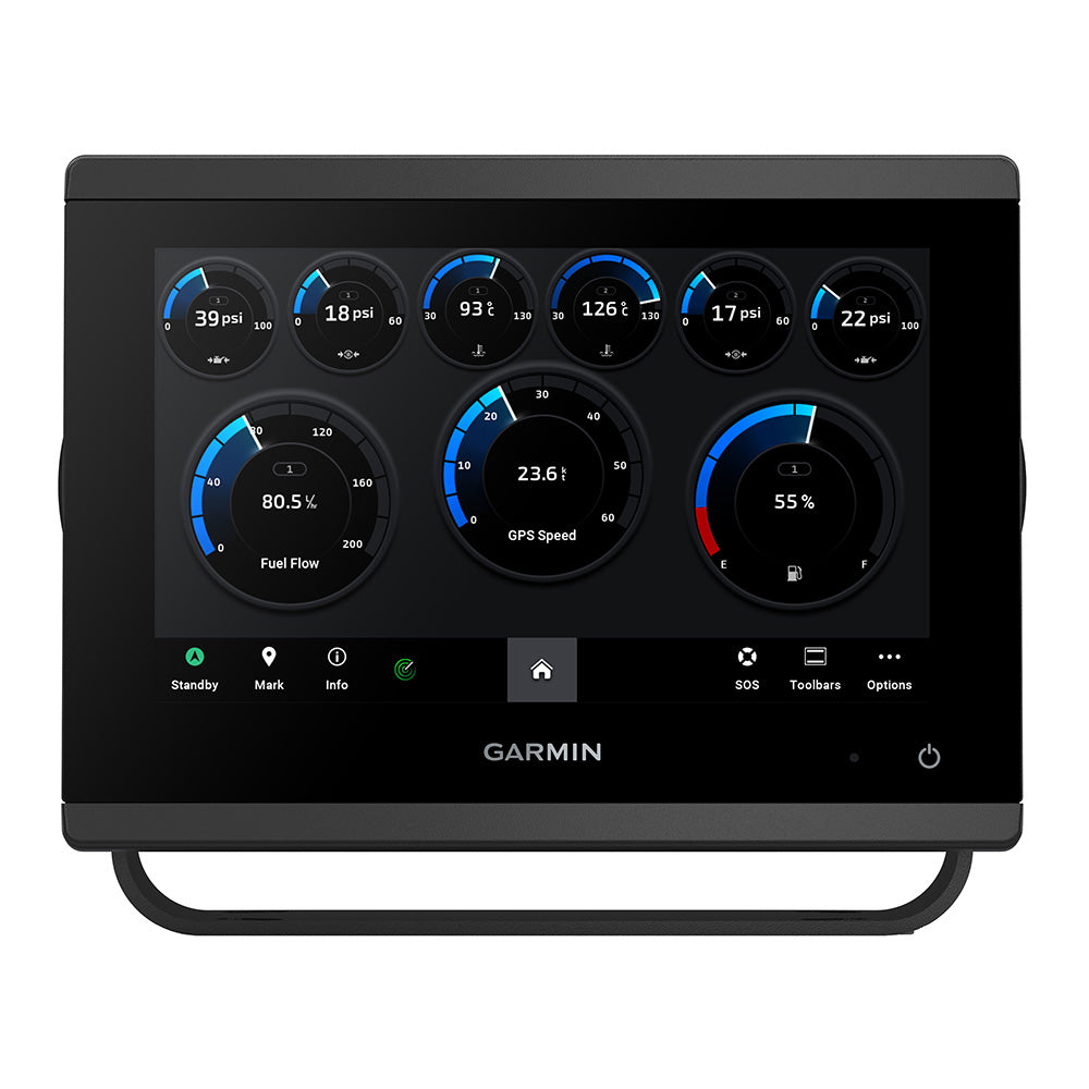 Garmin GPSMAP 743xsv 7" Chartplotter/Fishfinder Combo, Touchscreen, SideVü Sonar, ClearVü Sonar, Navionics+ Built-In