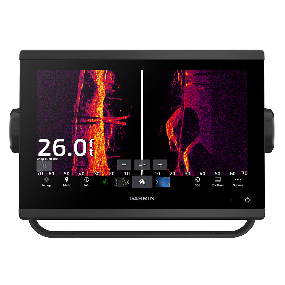 Garmin GPSMAP 943xsv GN+ Chartplotter/Fishfinder, 9in IPS Touchscreen, UHD SideVü/ClearVü, US/Canada Navionics+ Charts, 4 kW GMR 18 HD+ Radar