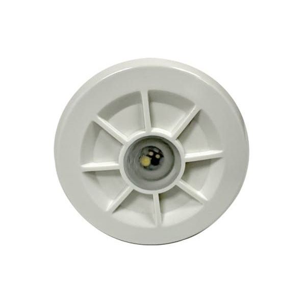 Lumitec Lutra LED Livewell Light, Poco Digital Lighting Control Compatible, Full-Color Spectrum, 10-30V, IP68, 281 lm, 2 in Diameter, White Housing