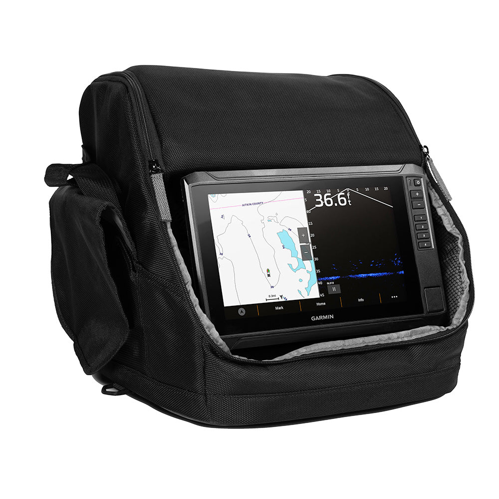 Garmin ECHOMAP UHD2 93sv LiveScope Ice Fishing Bundle, LVS32-IF Transducer, GLS 10 Sonar Module, 9 in