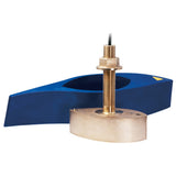 Furuno - 526T-HDD Bronze Broadband Thru-Hull Transducer with Temp, Built-In Diplexer & Hi-Speed Fairing Block 1kW (10-Pin)