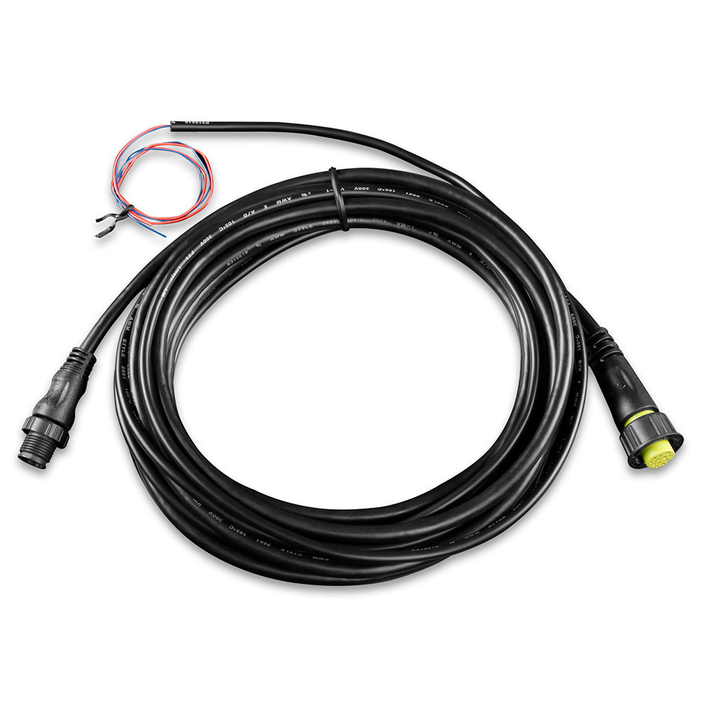 Garmin Steer-by-Wire Interconnect Cable, 3 m, For GHP Reactor Autopilot CCU, Bare Wire Buzzer Connections