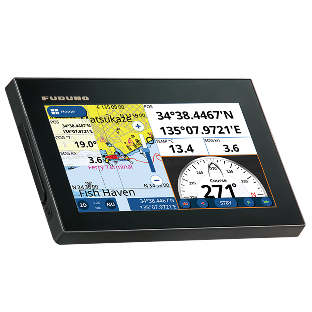 Furuno - GP1871F 7" GPS/Chartplotter/Fishfinder 50/200, 600W, 1kW, Single Channel & CHIRP