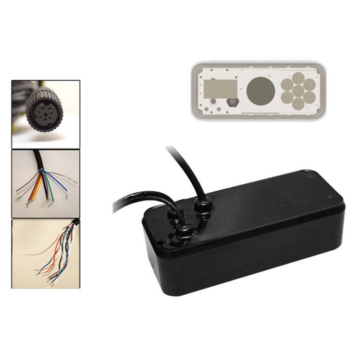 Furuno - 165T/275LHW Pocket Mount Combo Wide Beam Transducer f/DFF3D