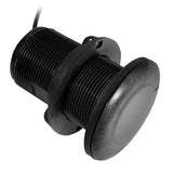 Garmin P319 Depth/Temp Thru-Hull Transducer, 50/200 kHz, 600W, 6-Pin, 0-7 Deg Deadrise
