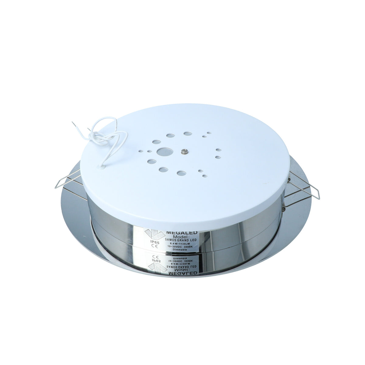 Mega LED - Samos LED Downlight - For 2 x G4 LED Bulbs, Recessed Mounting (SAMOS)