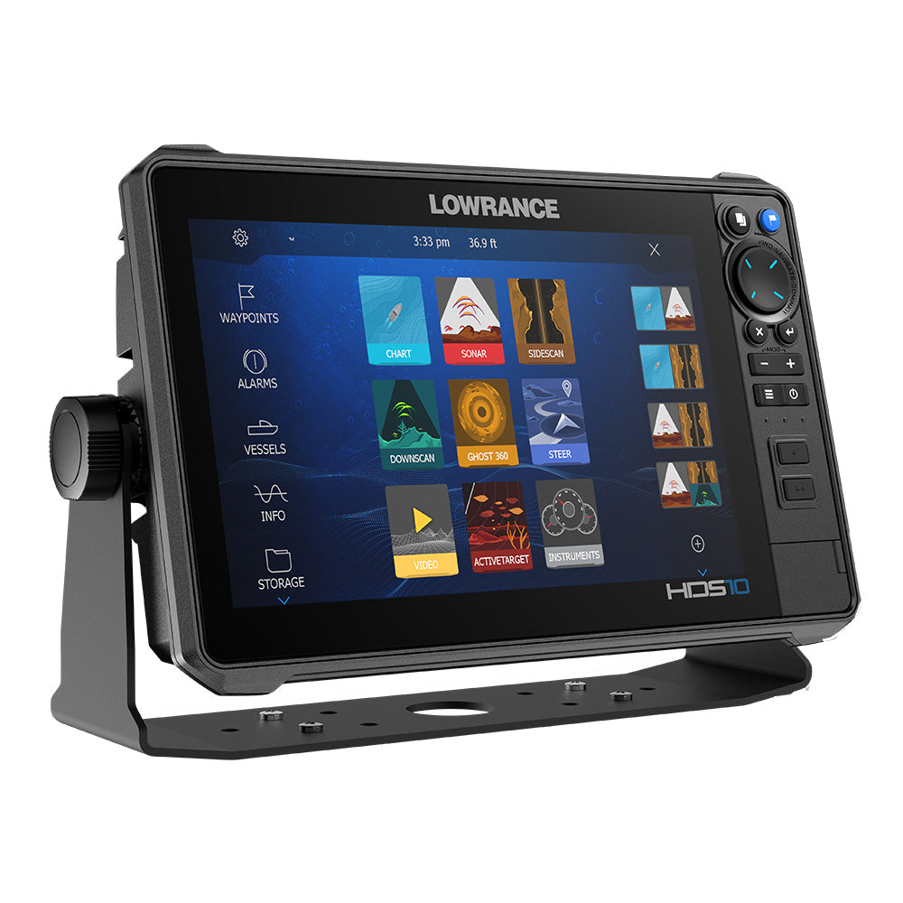Lowrance - HDS PRO 10 - with Preloaded C-MAP DISCOVER OnBoard, No Transducer