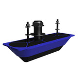 Lowrance - StructureScan 3D® Stainless Steel Thru-Hull Transducer, Single