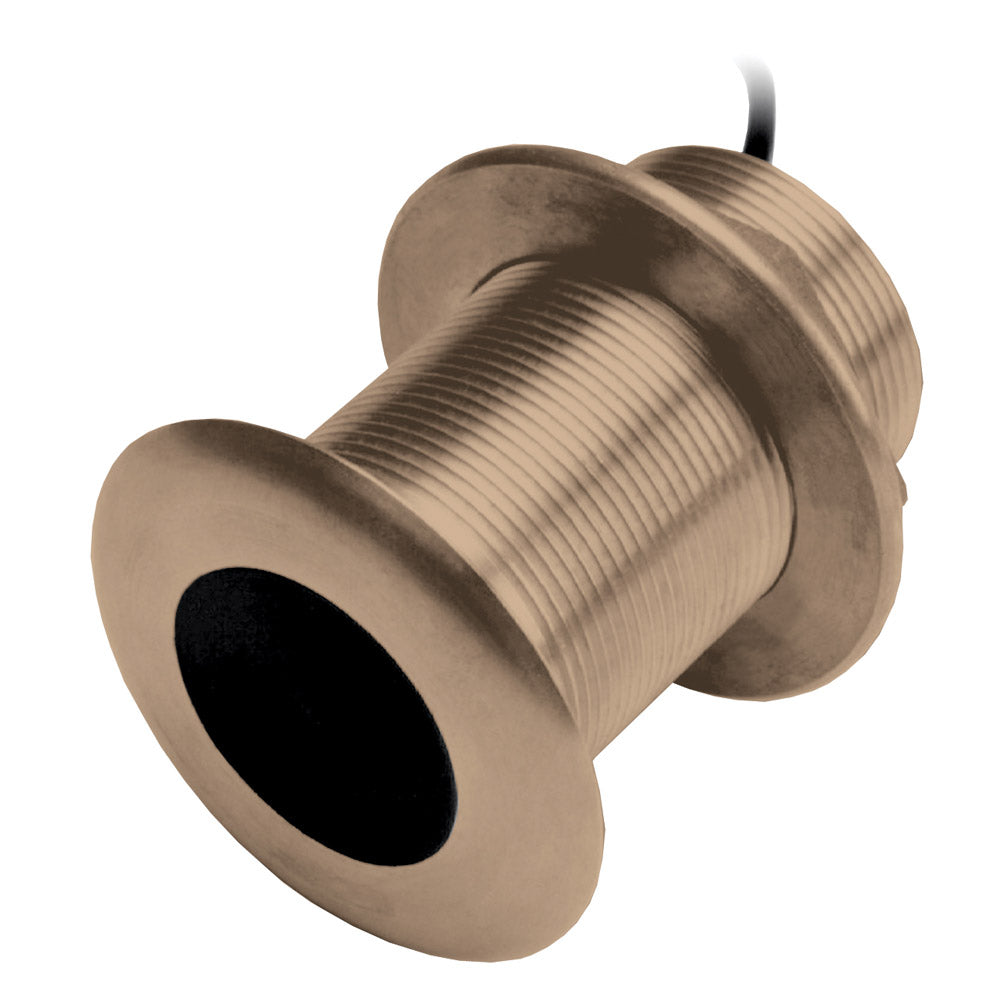 Simrad xSonic B150M 20° CHIRP Thru-Hull Transducer, For 16-24° Deadrise Hulls, 300W, 95-155 kHz, Depth/Temp, Bronze Housing, 9-Pin Connector, 10m Cable