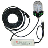 Hydro Glow - DS100 Underwater Dock Light - 100W/120VAC, Green Sinking Style