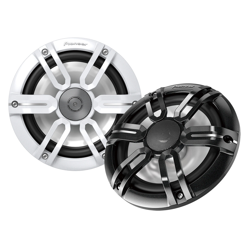 Pioneer - 7.7" ME-Series Speakers - Black & White Sport Grille Covers, 250W