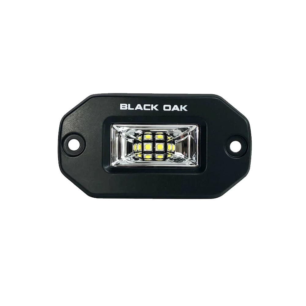 Black Oak - Pro Series Scene Light - 2", Flush Mount, Black