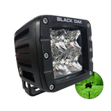 Black Oak - Pro Series Infrared 2" Flood Pod Light - Black, 850nm