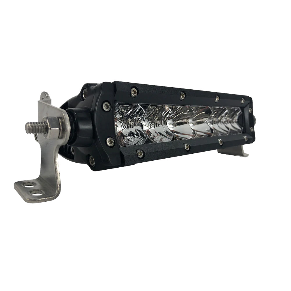 Black Oak - Pro Series Single Row Combo Light Bar - 6", 30W, Black