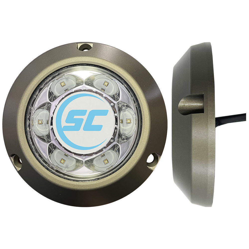 Shadow-Caster - SC3 Series Underwater Light - 24W, 10-30V, White