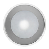 Shadow - Caster DLX Series Down Light, White Housing, RGB, Chrome Bezel