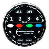 Shadow-Caster - Round Zone Controller - 4 Channel Remote, f/MZ-LC or SCM-LC