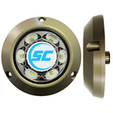Shadow-Caster - SC3 Series Underwater Light - Blue/White, 24W, 3000Lm, IP68