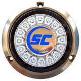 Shadow-Caster - Underwater Light - 16 LEDs, Bronze, Ultra Blue