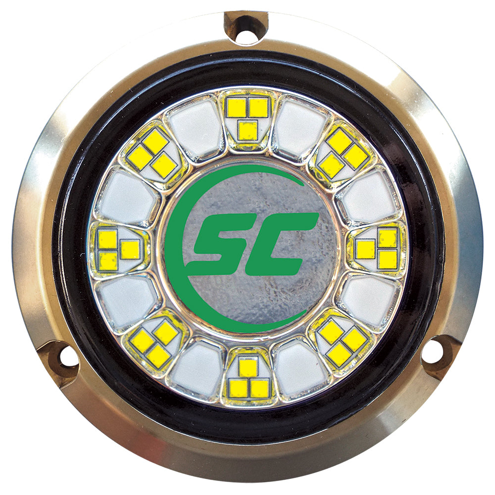 Shadow-Caster - SCR-24 Bronze Underwater Light - 24 LEDs, Aqua Green