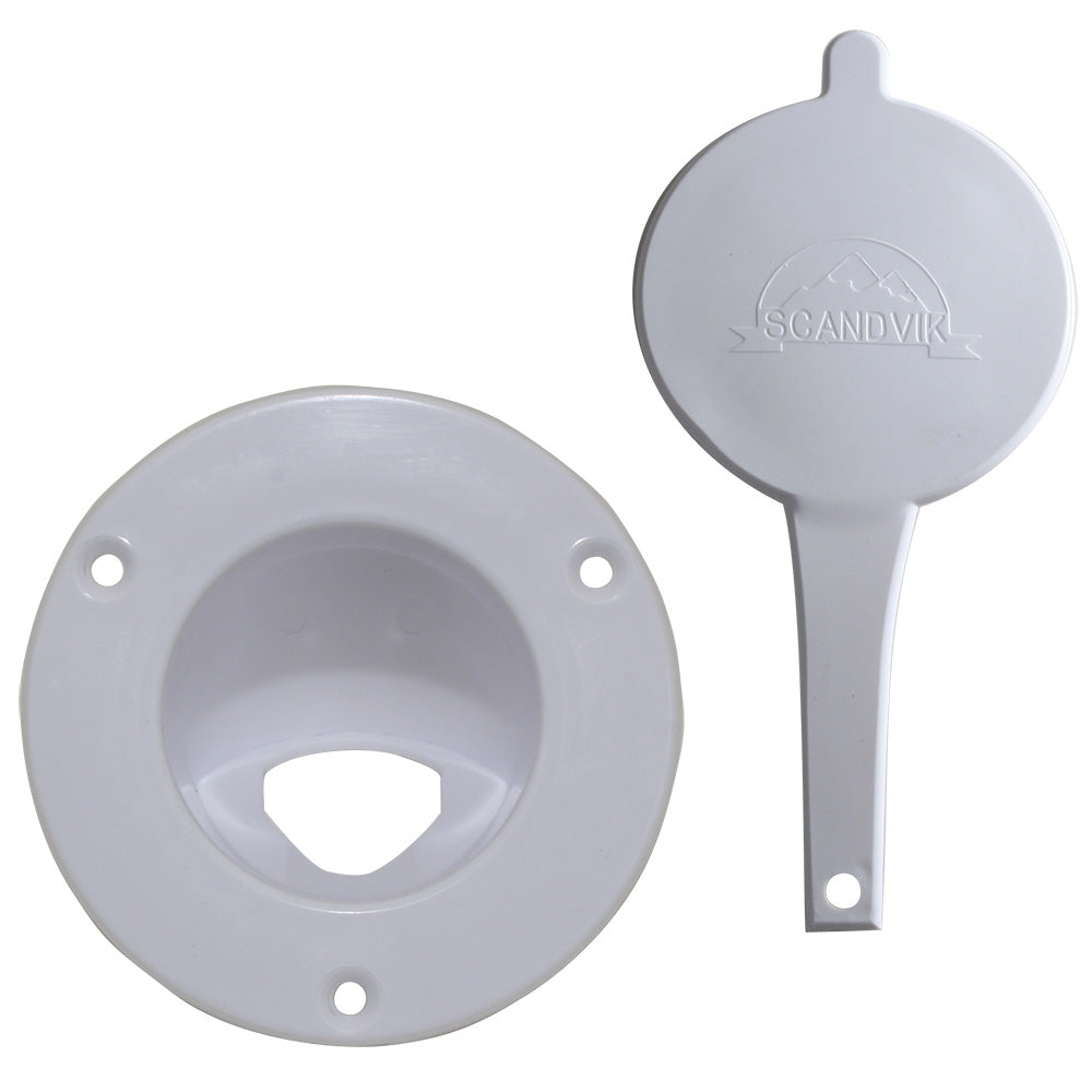 Scandvik - White Vertical Cup & Cap - For Scandvik PN 1075