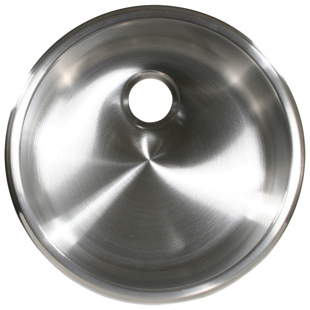 Scandvik - Cylindrical Sink - 11-5/8" x 5", Brushed Finish
