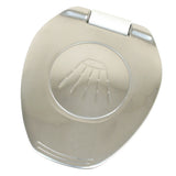 Scandvik - Recessed Transom Shower - Vertical/Horizontal Mount, 6' Hose, White, Stainless Steel