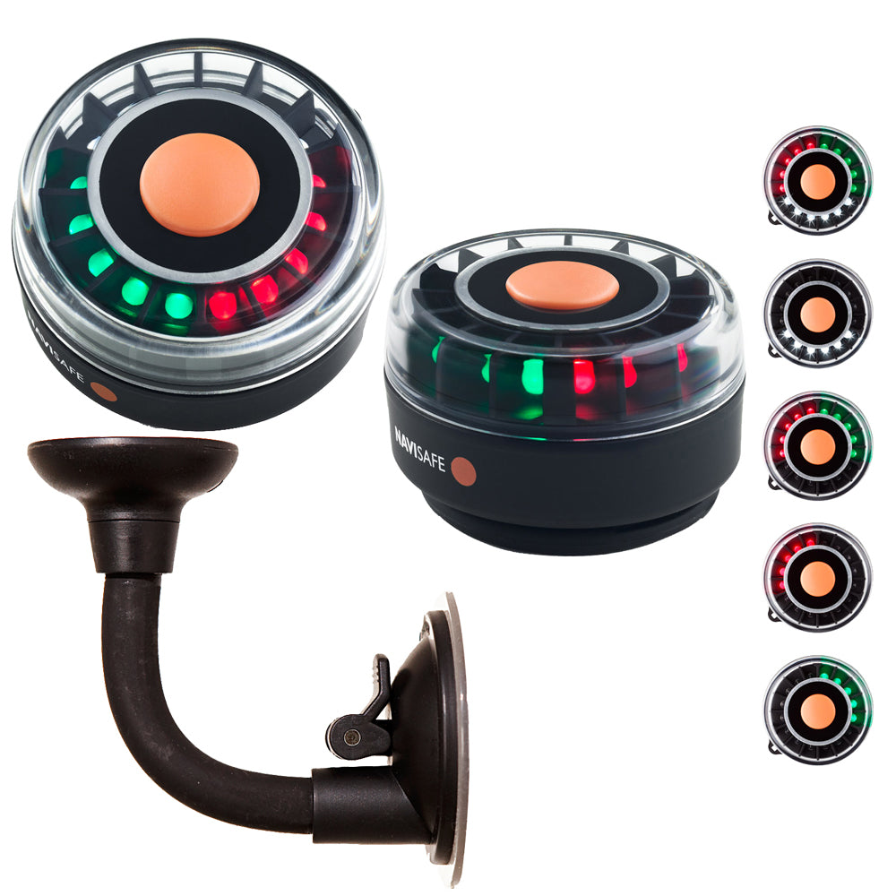 Navisafe - Navilight - 2NM, TriColor, w/Bendable Suction Cup Mount