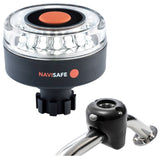 Navisafe - Navilight 360°, 2NM, w/Navibolt Base & Rail Mount, Black