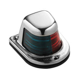Attwood Marine Deck Mount Bi-Color Sidelight, 12V, 1 nm, 304 Stainless Steel Housing