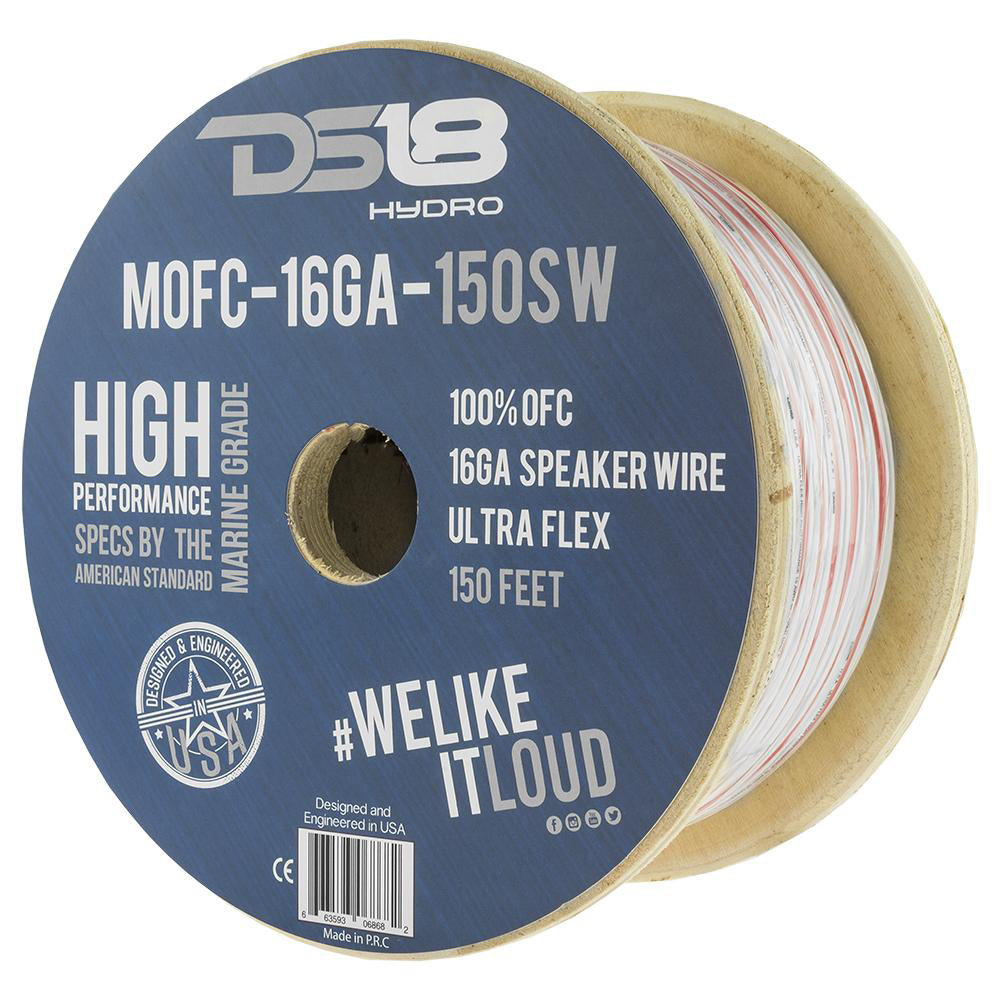 DS18 - HYDRO Marine Grade OFC Speaker Wire - 150 Feet