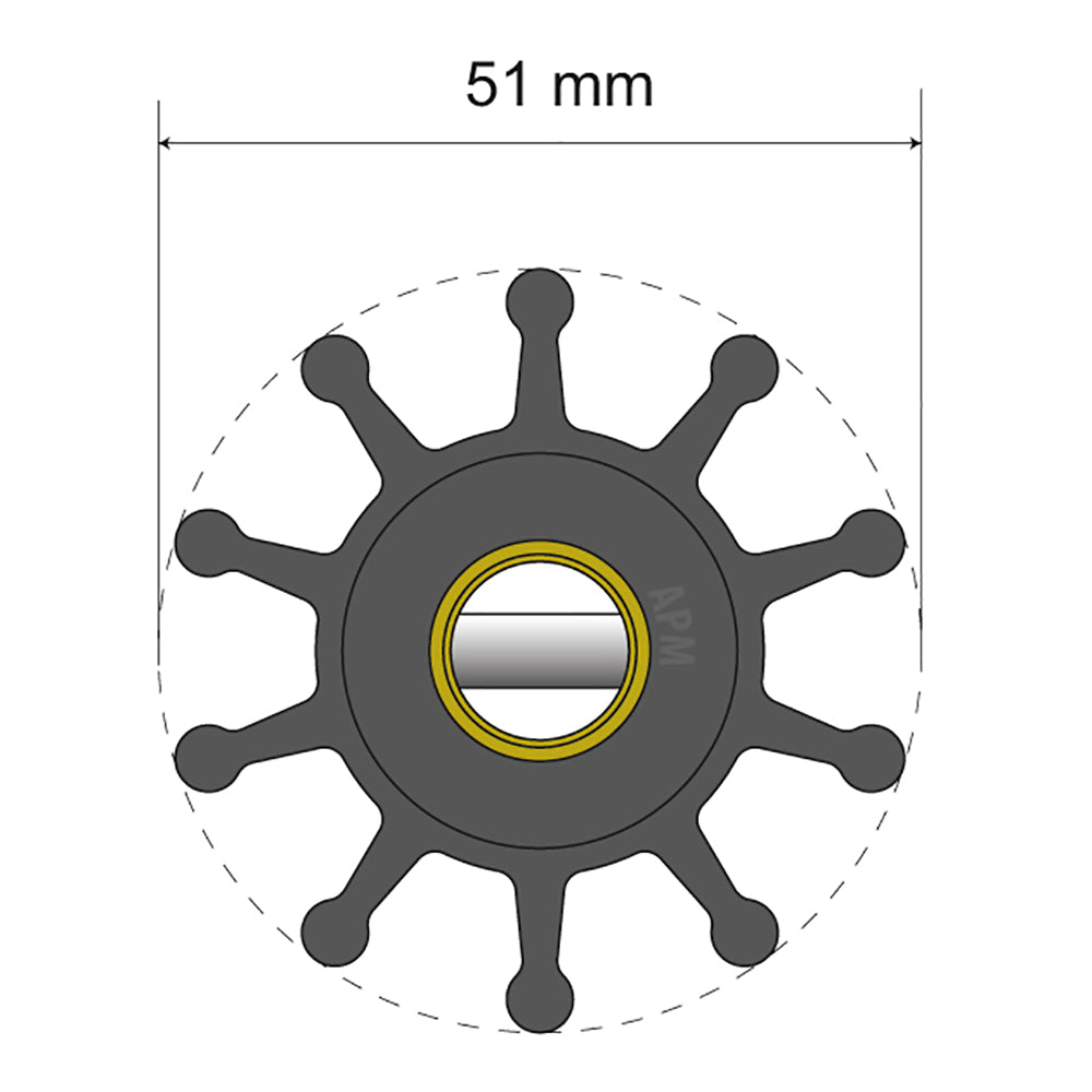 Albin - Premium Impeller - 10 Blade