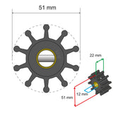 Albin - Premium Impeller - 10 Blade