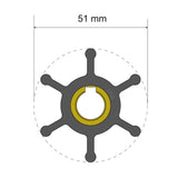 Albin Pump Marine - Premium Impeller - 6 Blade