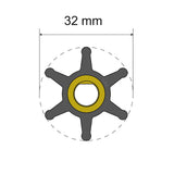 Albin Pump Marine - Premium Impeller - 6 Blade