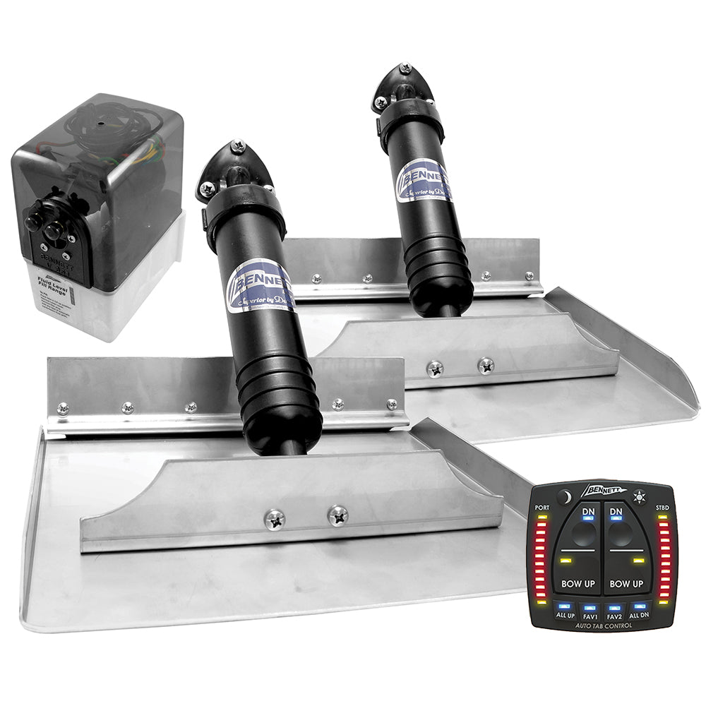Bennett Marine - Hydraulic Trim Tab Complete Kit - Auto Trim Pro