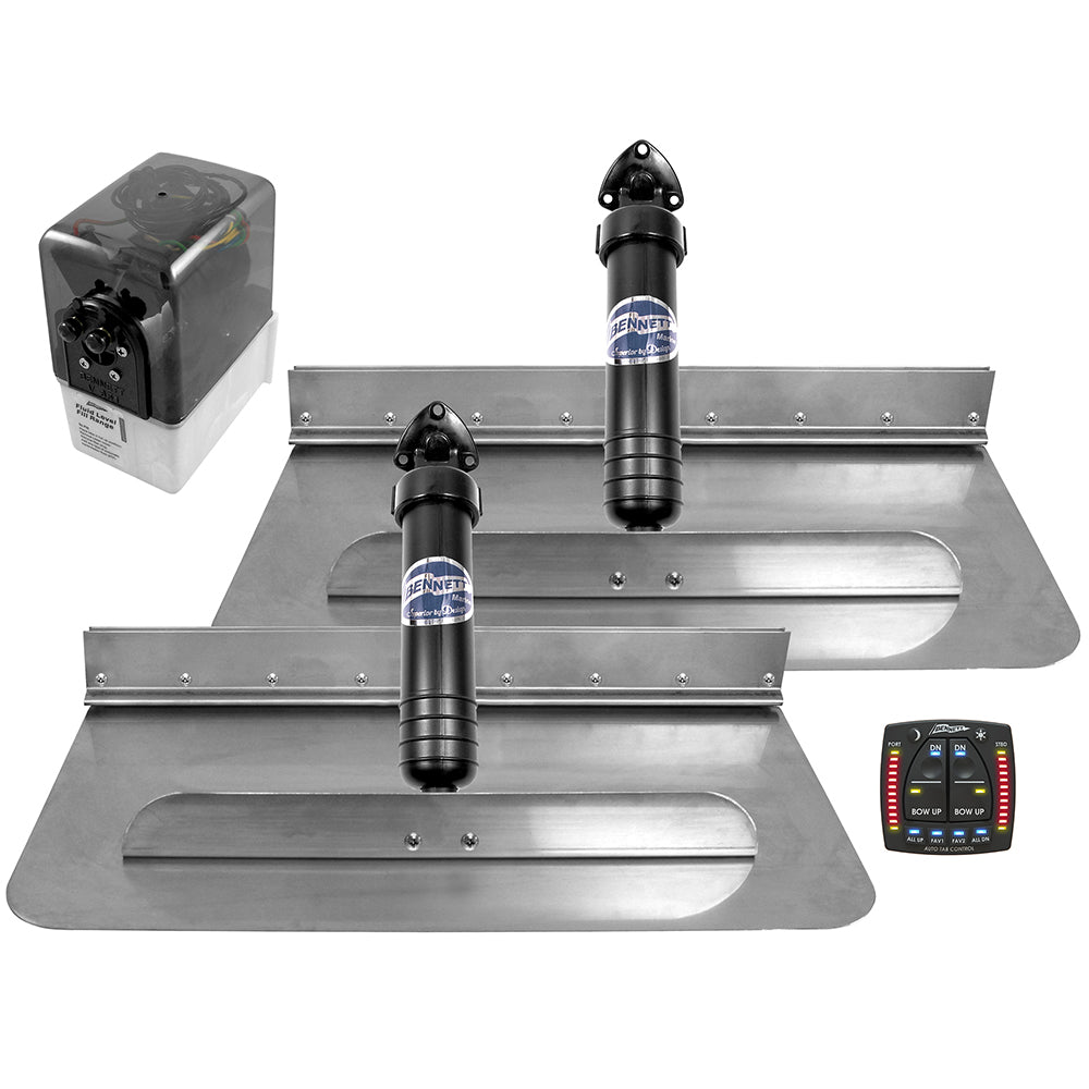Bennett Marine - Hydraulic Trim Tabs - ATP, 24" x 9"