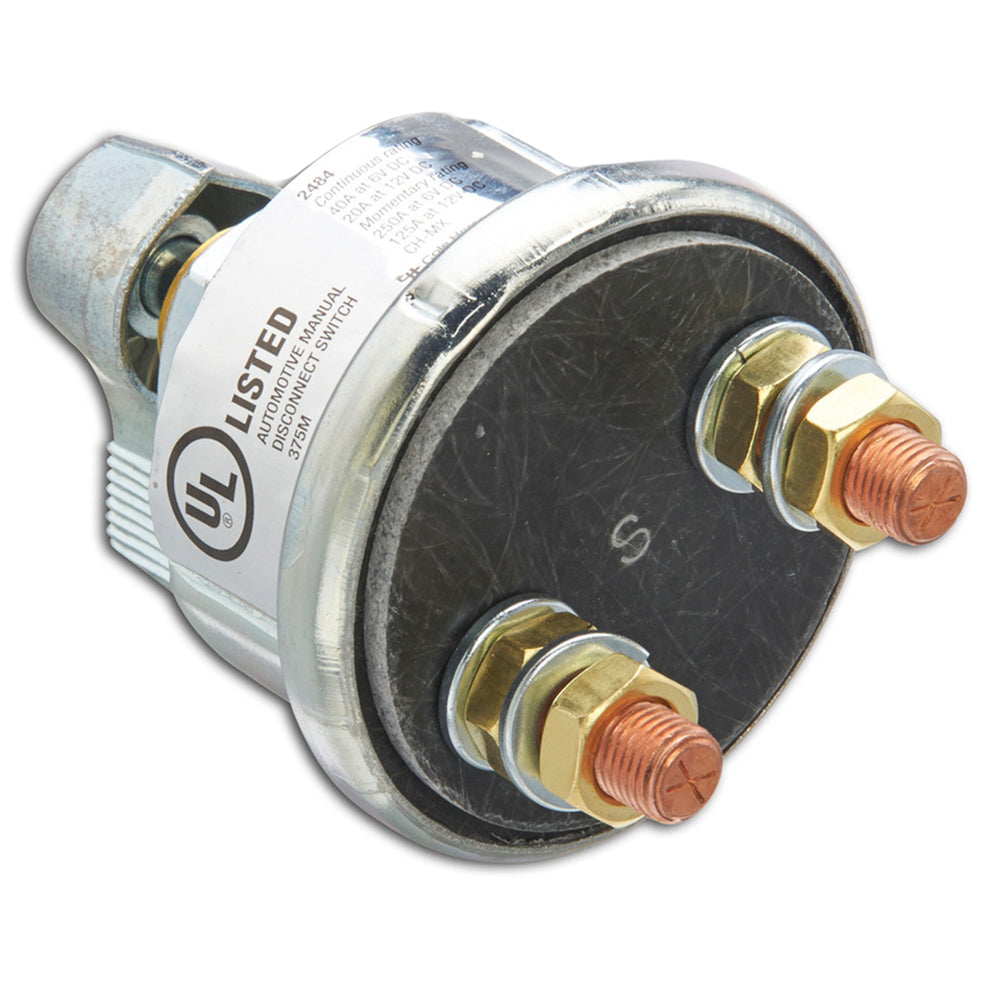 Cole Hersee - Battery Switch - Metal Body, SPST, 6-12V